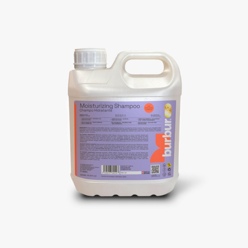 BURBURPRO CHAMPÚ HIDRATANTE 4L