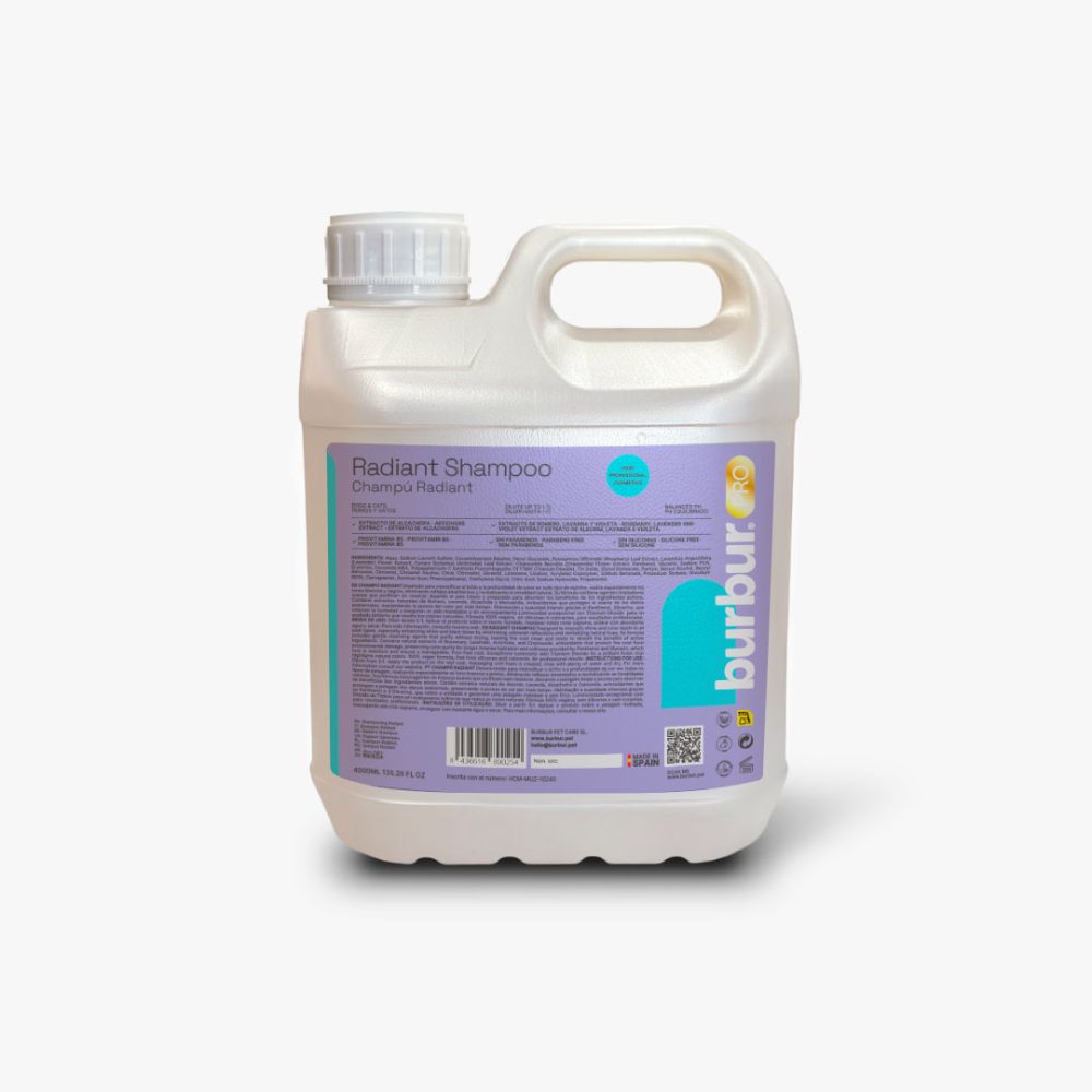 BURBURPRO CHAMPÚ RADIANT 4L