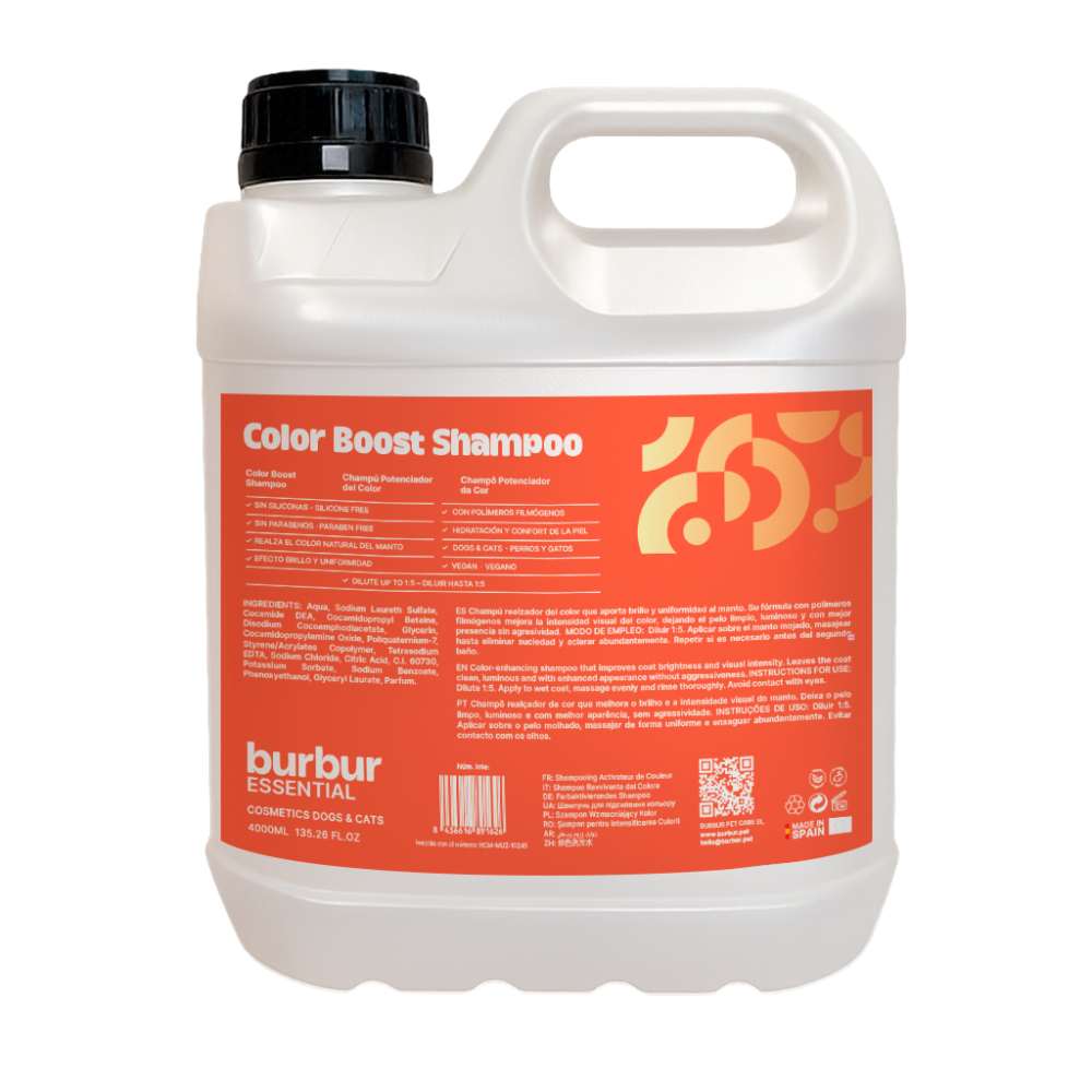 BURBUR ESSENTIAL COLOR BOOST SHAMPOO